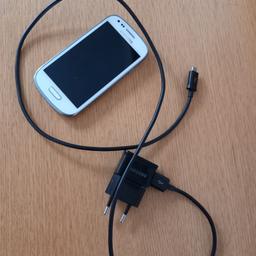 Samsung s3 mini, mit Kabel und voll funktionsfähig. Privatverkauf keine Garantie oder Rückgabe.