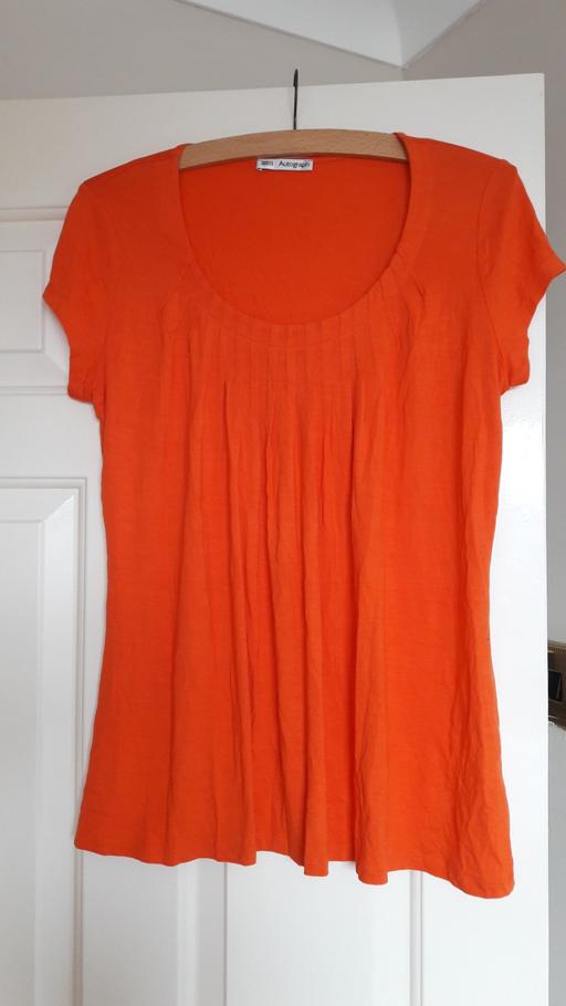 Buy & Sell Greater Manchester Wigan - Photos for Autograph Orange top size 10