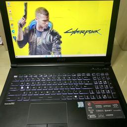 Gaming laptop fully working and can be seen working also Specifications:
- Intel® Core™ i7-6700HQ Processor (2.60GHz - 3.50GHz Turbo) Kaby Lake Technology
- Nvidia GeForce GTX 950 2GB GDDR5 Memory Dedicated Graphic Card.
- 8GB Memory Of Ram DDR4 2400MHz (1Slot Available)
- Storage 1Terabyte Hard Disk Hitachi 5400RPM
- Display 15.3Inch Full HD Wide- Screen View FHD
- Chipset Intel® HM175
- Windows 10 64-bit