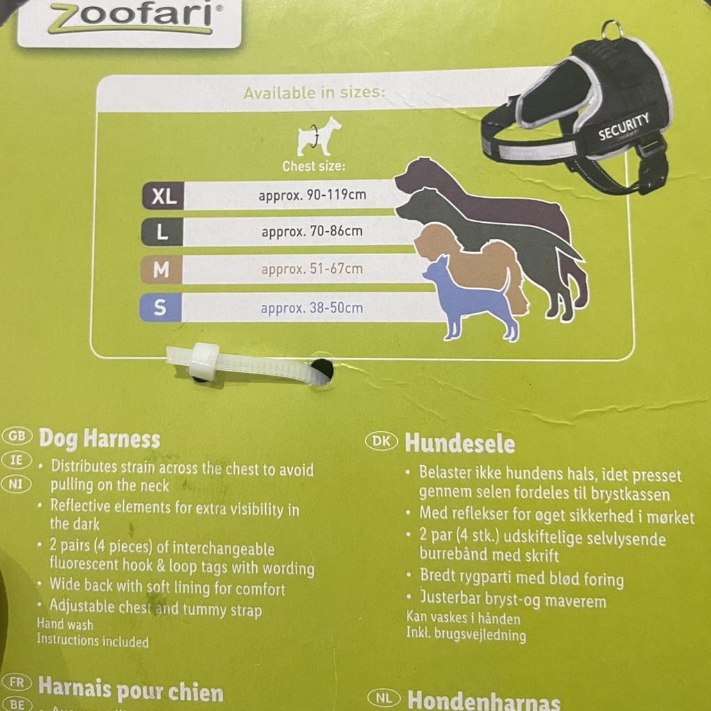 Zoofari Dog Harness in SE5 Southwark for £6.00 for sale Shpock