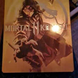 Verkaufe Mortal Kombat 11 mit Steelbook das Spiel befindet sich in einen guten Zustand.