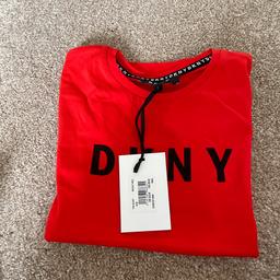 Brand new aged 8 lovely dkny T-shirt was £35 would like £10 Ono