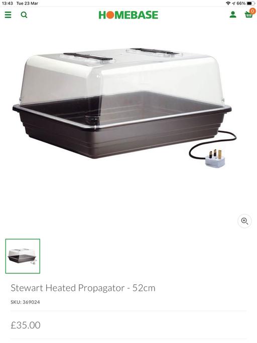 Buy & Sell Surrey Epsom and Ewell - Photos for Stewart heated propergator BRAND NEW