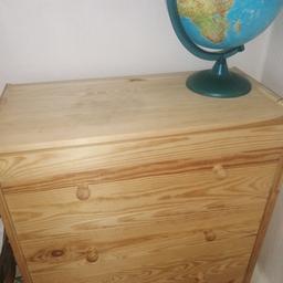 Wood chest of drawers in Chiswick. Some signs of wear as seen. Ideal for upcycle project or for a child room. 
Buyer needs to collect it from W4. .