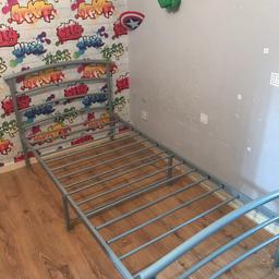 Less than 6months old replacing for bumb beds
Already dismantled with all the bits needed to re build the bed will fit in a small car
NO MATTRESS
Pick up only from m7
No offers thanks