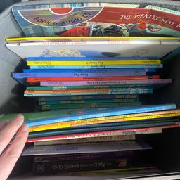 Mixture of ages, authors, Includes cat in the hat knows a lot about that books, Disney books, easy read books, Julia Donaldson books and more. Need gone. Collection only! £5 for both boxes. No sorting.