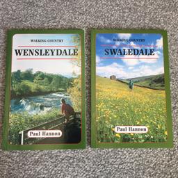 Brand new walking books ~ 25 walks per book around Wensleydale and Swaledale ~ collection from Birkenshaw, BD11 or happy to post 🦋