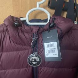 New with tag next jacket 
Size small 
Rrp £68
Collect from east ham or postage with little cost 
 Red Wine colour 
Fixed price thanks