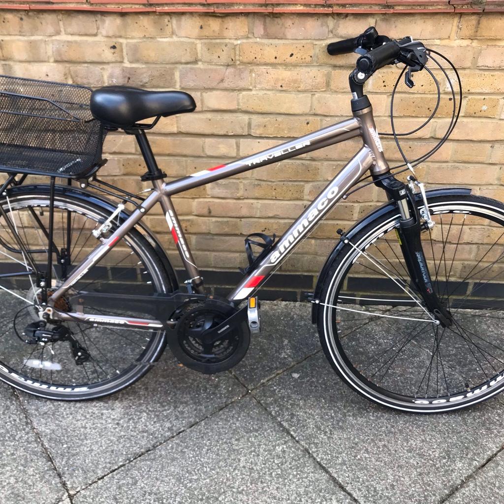 Ammaco Traveller 700c Wheel Mens Hybrid Grey in NW1 Camden for