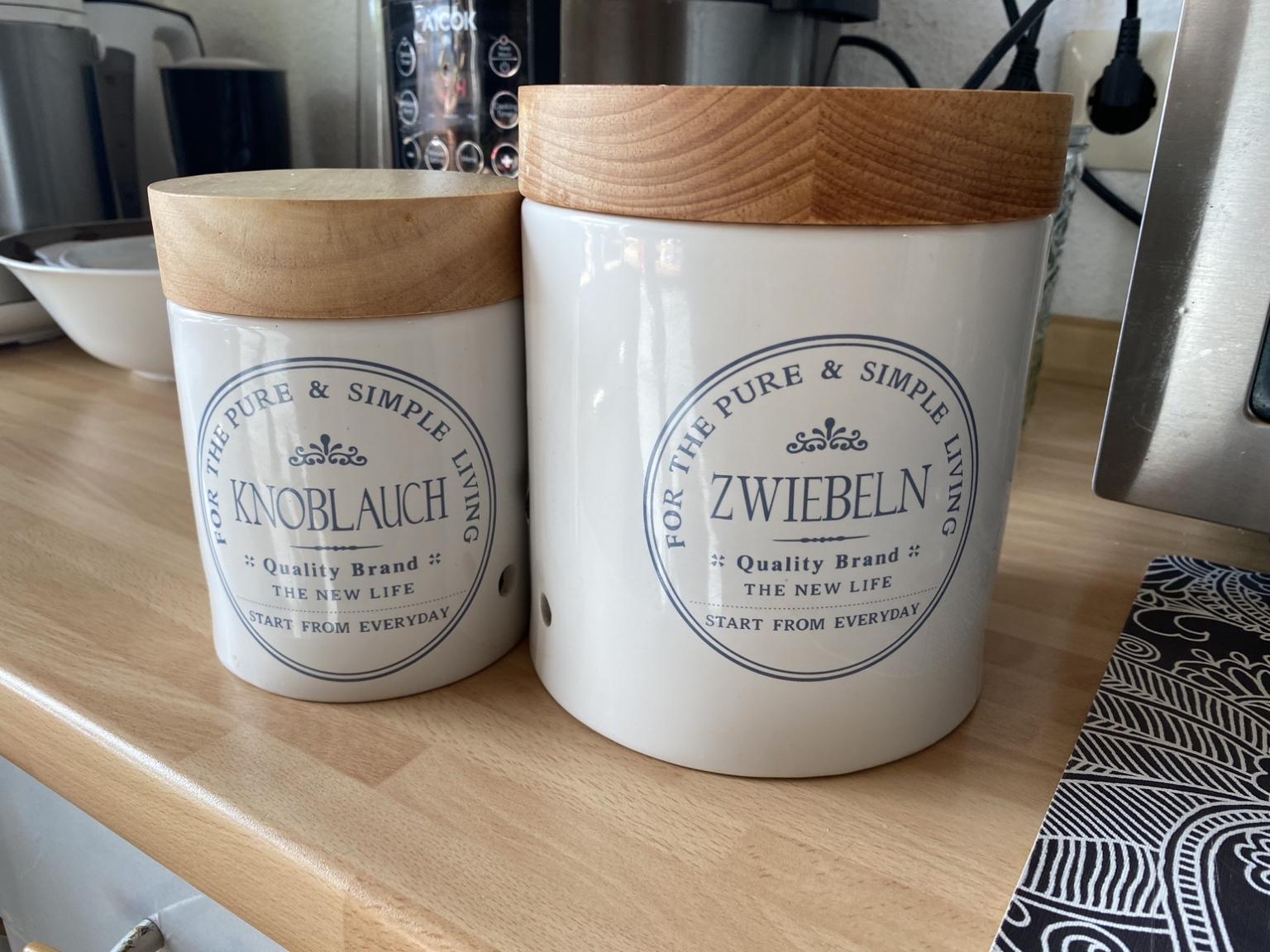 Knoblauch und Zwiebel 🧅 Behälter in 73119 Zell unter Aichelberg für 6,00 € zum Verkauf Shpock DE