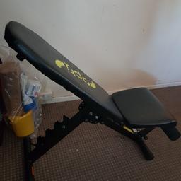 Opti workout bench. Goes flat and incline

Very strong bench. Just no room for it

Collection only or courier would be expensive