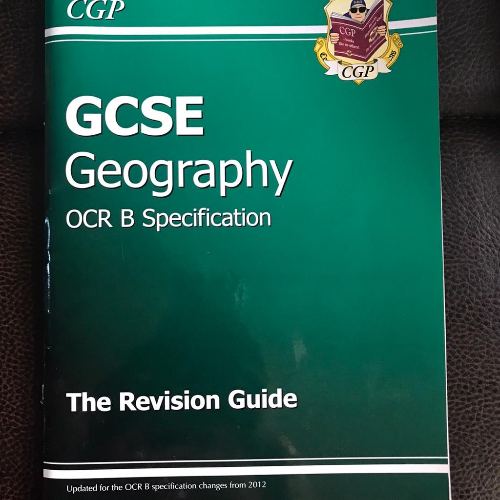 GCSE Geography Revision guide
Good condition
Open to offers