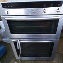 Neff fitted double oven/grill with unit 
Full working order 
Used but clean condition 
£50.00
Collection from high green, Sheffield s35 area
