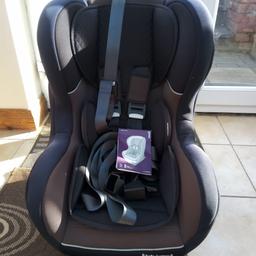 9 months to 4 years
isofix car seat with instructions.
Been in grandparents car had little use.
from a clean and smoke free home.