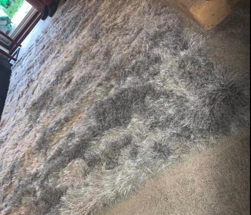 Buy & Sell Leicestershire Leicester - Photos for New Silver rug shaggy soft rug size 230x160cm