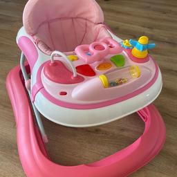 Baby Walker for little girl in good condition
