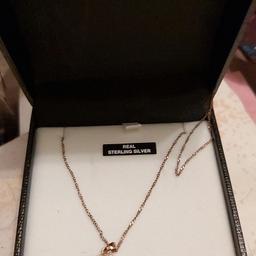 Rose Gold tree of life necklace. brand new never worn . from Warren James