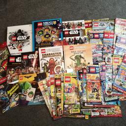 Mixed books & approx 26 lego comics
Ninjago
Chima
City
Jurassic world
Batman
Nexo knights
Star wars