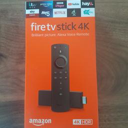 Amazon 4K fire stick has never been opened it is brand new