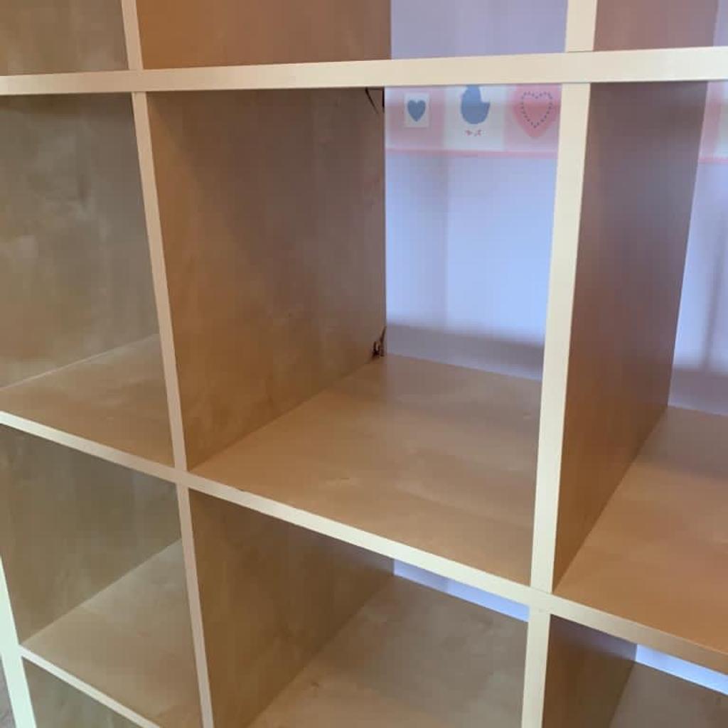 IKEA KALLAX Storage/Shelving unit, oak effect in B77 Tamworth for £60.