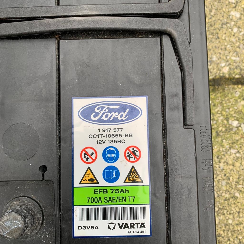 Ford Galaxy Car battery in E15 Newham for £50.00 for