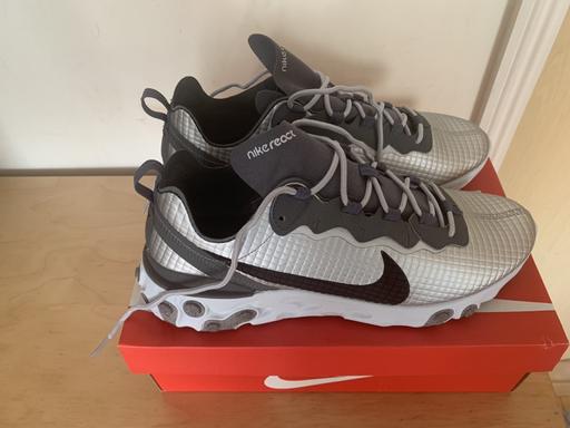 Buy & Sell Essex Thurrock - Essex - Photos for Nike React silver trainers size 11