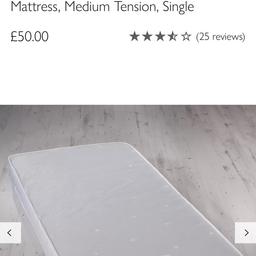 Never been used. 

Brand new John Lewis single mattress.

Collection ONLY SM7.