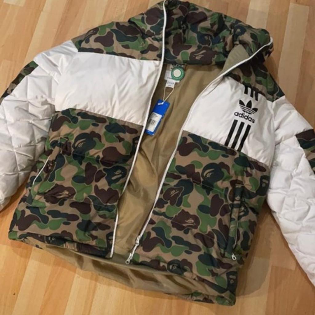 Adidas x outlet bape winterjacke