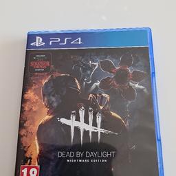 Dead by daylight    PS 4 

Neue Zustand 
Versand gegen Aufpreis