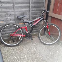 Stealth solar mountain bike in vgc, kept indoors and well maintained, collection from blackwater.

NO OFFERS.