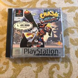 Vendo Crash Bandicoot 3 warped per PS1 play station versione platinum.
Ottime condizioni.