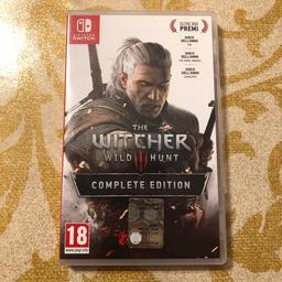 Vendo videogioco The Witcher 3 Wild Hunt per Nintendo Switch lite.