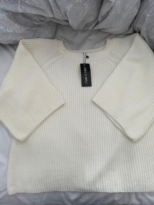 Buy & Sell East London Havering - Photos for Cream I saw it first jumper S/M