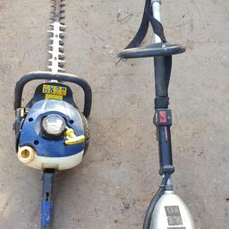Petrol strimmer and hedge cutter selling them as spares or repairs thanks for looking