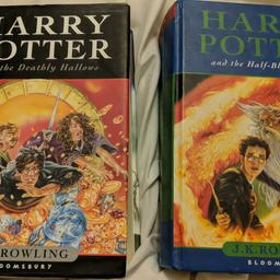 hardback books used condition.

price for both