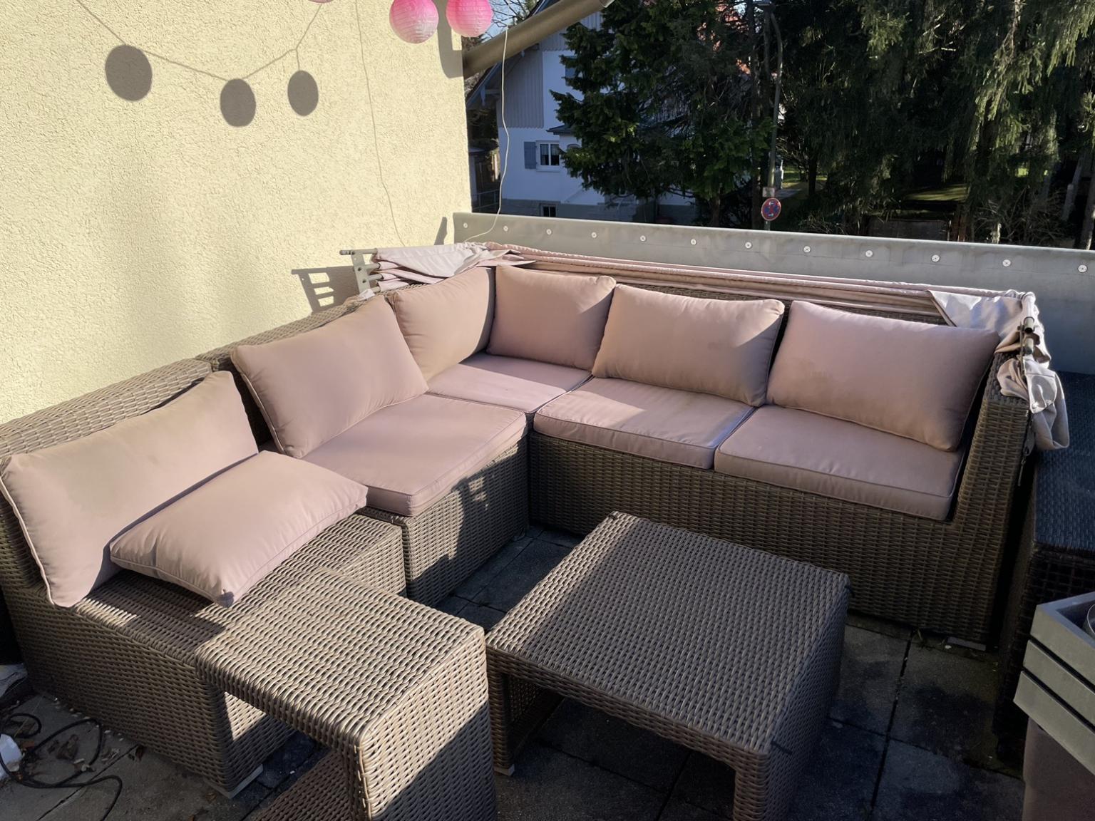 Polyrattan Rattan Gartenmöbel Terrassnmöbel in 82008 Unterhaching for €