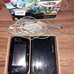 wii u and games everything they plus controls aswell hours of play open to offer please message before making offers please box in very good condition