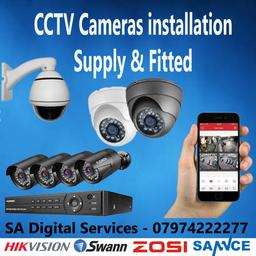 Super HD 2K CCTV Cameras security system Installation and repair Service. We supply all equipment required for job including Cameras, Cables and other parts. All types of work under taken by a professional engineer with experience in the industry. Warranty on all jobs 1-year. We also work with no height or weather restrictions and do not mind to work in evening or on weekends.

DVR + 500GB hard drive + 1 Camera £170
DVR + 500GB hard drive + 2 Cameras £220
DVR + 1TB hard drive + 3 Cameras £270
DVR + 1TB hard drive + 4 Cameras £320
DVR + 1.5TB hard drive + 6 Cameras 420
DVR + 2TB hard drive + 8 Cameras £520

5MP and 8MP CCTV systems also available
Above given prices are for Birmingham and surrounding areas if you are bit far anywhere in west midland we can cover that area it will cost you bit extra according to how many miles you are away from Birmingham.
We also supply monitors screens for more information please ask
Call us today for free quotation on 07974222277
Engineer
M Akhtar