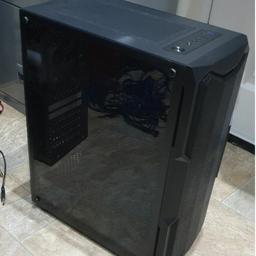 FX-6300 AMD CPU
8GB Ram
600w 80Plus PSU
120GB SSD
500GB HDD
Windows 10 Pro Fully Activated
Case only 2 months old with viewable side panel and 5 case fans so great airflow.

Handles tasks really well and quick load times, has open office set up so great for Schooling/Work also handles games well on moderate settings.

Graphics Card is not included, I no longer have that so its onboard graphics however, PSU can easily handle more powerful GPU if you wanted to upgrade in the future.