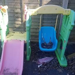 Good condition - just needs a clean.  Well-loved but sadly children have now outgrown.