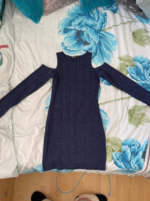 Buy & Sell Swansea - Wales Treboeth - Swansea - Photos for Navy cold - shoulder mini dress