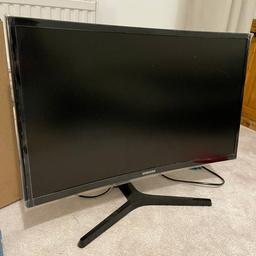 Like new (only used a couple of times until our new arrived 
Samsung curved 24” screen 
No box but we do have the warranty card/installation disks etc. 
Still has seals on screen
Full working order and no dead pixels or issues
Rrp £155
Collection only Billericay 
Can drop off locally (near Billericay)