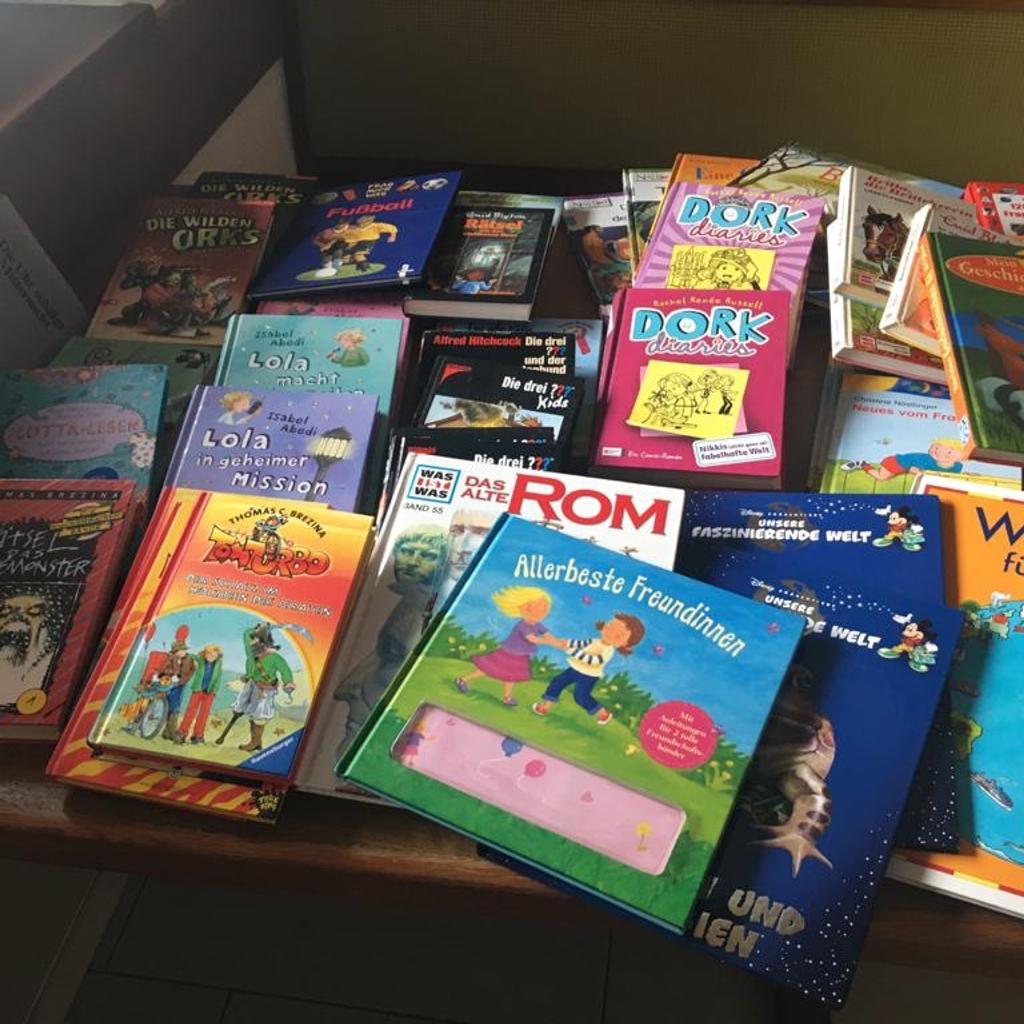 Verkaufe viele Kinder- Jugend- u. Sachbücher. Abzuholen in Weißenbach bei Liezen. Preis ist verhandelbar!