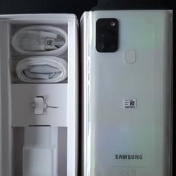 Hallo, ich biete euch hier mein neues Handy. Es war bei dem aktuellen Vertrag dabei , brauche es aber nicht.
Wie gesagt,  Samsung Galacy A21s
Alles noch mit Folie und nichts ist ausgepackt worden.  😎☺️ !!!! 

Preislich ist Festpreis!