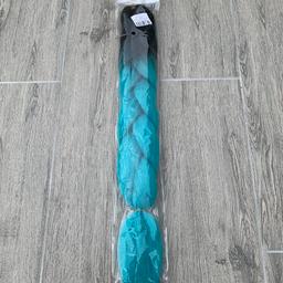 Jumbo Braiding Hair Extension
Unwanted Gift
Length: 58 cms (23”)
Width: 9 cms (3.5”)
Colour: Green
Pick up or post at buyers expense
From a NS home