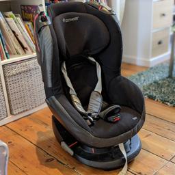 In good condition. Very comfortable. We used it from when our daughter was 1.5 years till 3.5 years old.