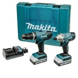 Makita 18v-Volt G Series Combi Drill And Impact Driver Kit With 2 X batteries

Used but in as new condition, tested & working fine.

The pictures above show the condition of the actual item you will receive. See manufacturer’s description below for more details & grab yourself a bargain!

Forward & Reverse
2 Speed gearbox with all metal gears (Combi)
16 Torque settings in screwdriver mode (Combi)
1/4" Hex Drive on the Impact Driver
2 X 1.5Ah 18V Li-Ion Batteries
60 Minute Charger
Carry Case
Please note - The G Series battery is not compatible with Makita's LXT Range.
