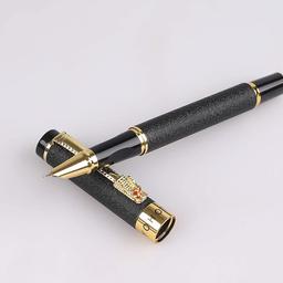 Hi,

Nib: 0.38mm (Fine Nib); Length:135mm; Diameter: 12mm; Net weight: 25g

The Brass Metal Barrel Brings The Ultimate Luxury, with a metal clip that can be fixed to a notebook or pocket for easy carrying.

The design of the pen body line is perfect, and it will not be tired if you hold and write for a long time, bringing you a smooth writing experience.

Make an exquisite gift to a Brother, Father, Sister, Wife or Husband upon any occasion.

Collection from Stanmore

New