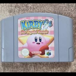 Verkaufe hier Kirby für die N64 

Spiel ist in einem guten Zustand

Privat verkauf, keine Garantie 

Versand übernimmt der Käufer