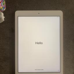 This iPad is the 5th generation with 32gb in rose gold.

The iPad has been kept in a case so is in brilliant condition with only one slight mark near the volume button, this can be seen on the picture.

Cash on collection please